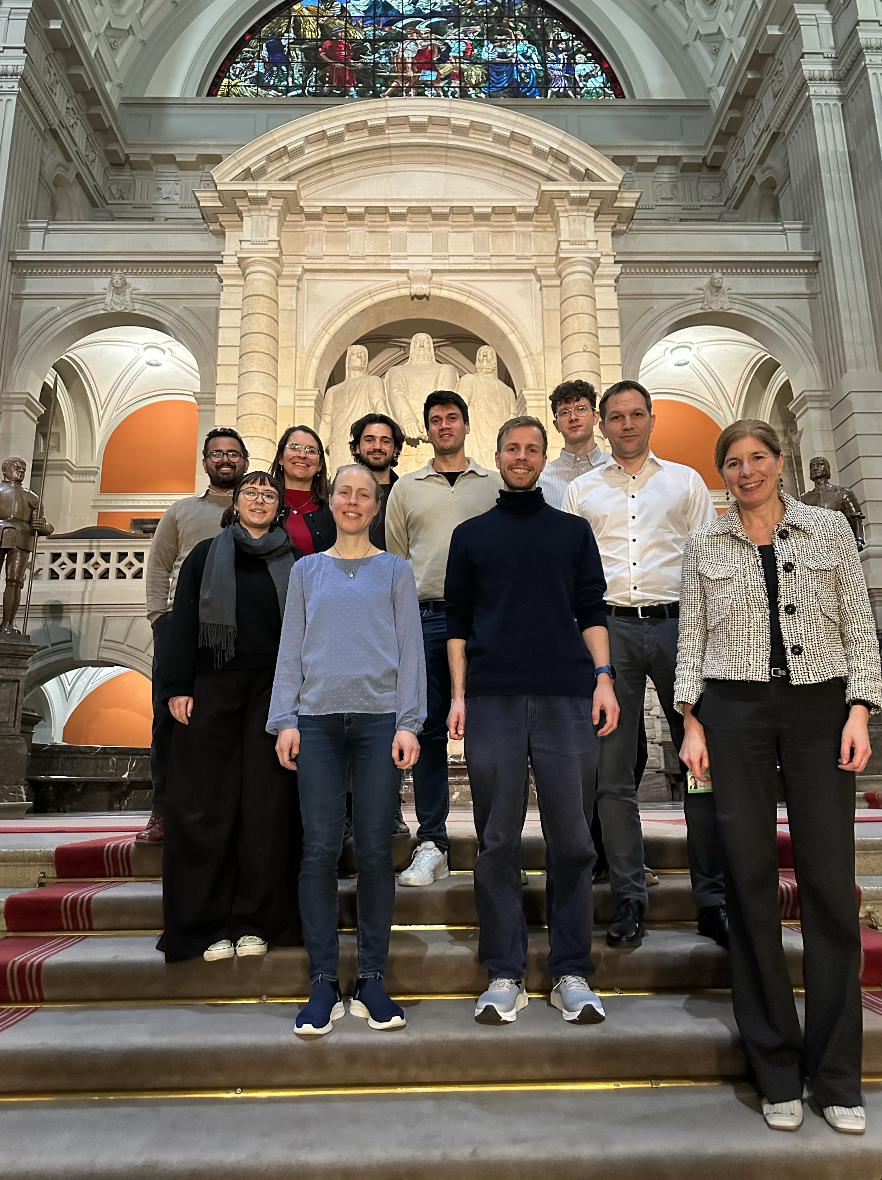 Visit to the Federal Palace in Bern